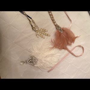 1920s headbands/ clip
